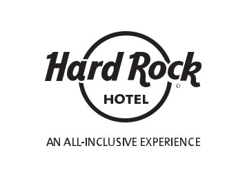 Hard Rock Hotel logo with tagline An All Inclusive Experience