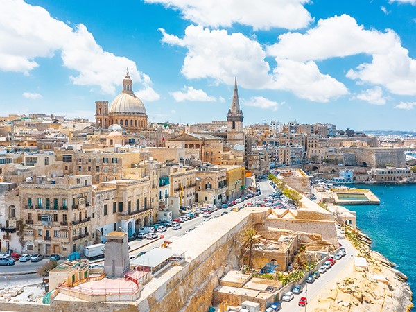 Utflykt längs Maltas kust, inklusive Mdina och Valletta