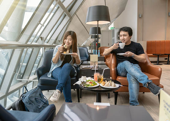 Save up to 50% on airport lounge entry