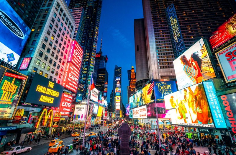 Times Square NY city