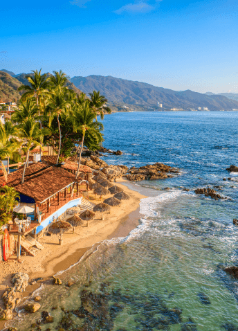 Cabin on the beach